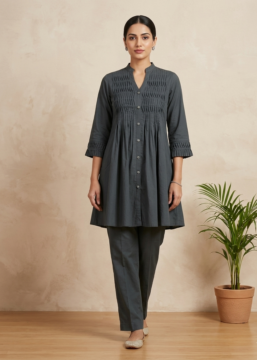 Bottle Green STUTI Co-ord set