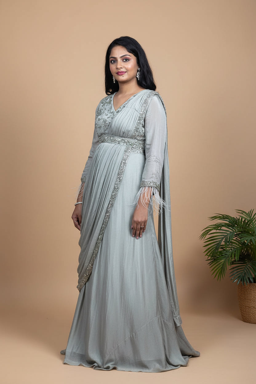 Mint Green Gown