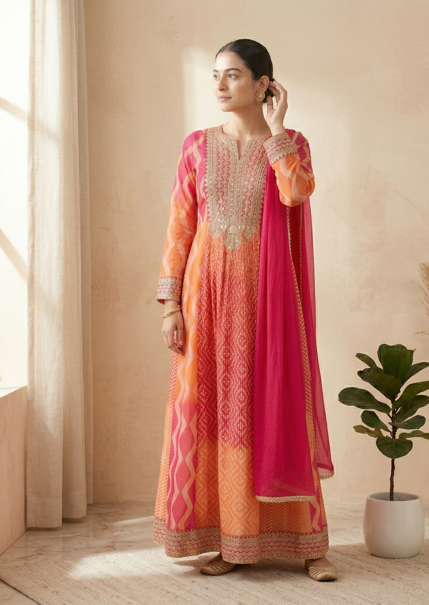 Neelu Pink Gown
