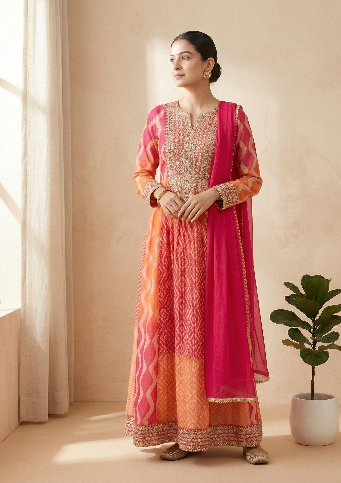 Neelu Pink Gown