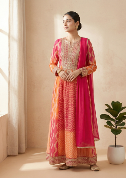 Neelu Pink Gown