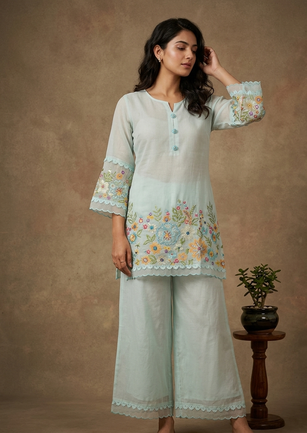 Women’s Blue Vinaya Co-Ord Set