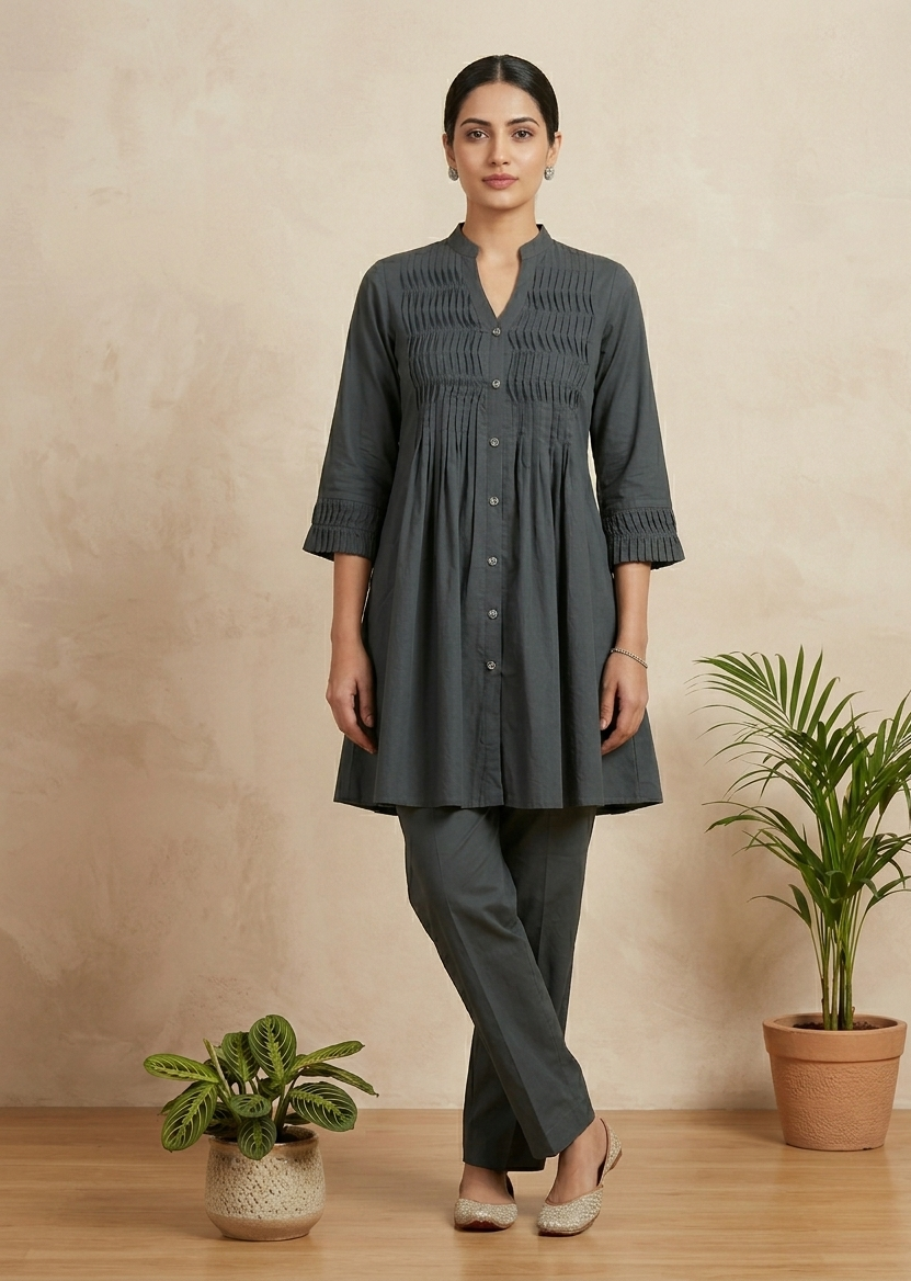 Bottle Green STUTI Co-ord set