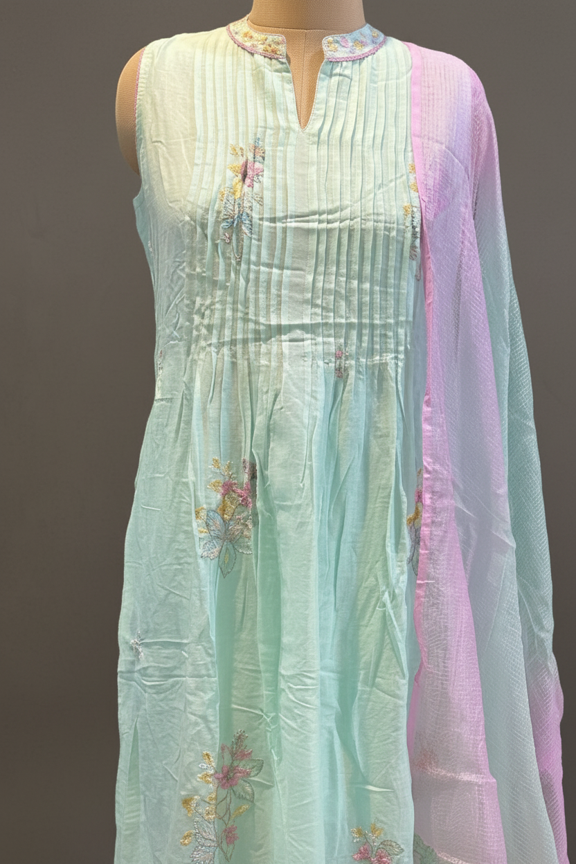 Madhulika Blue Suit Set