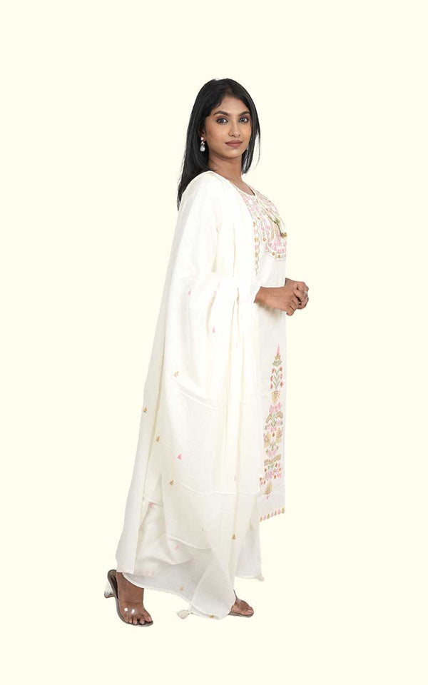 Off white - Kedar Cotton suit set