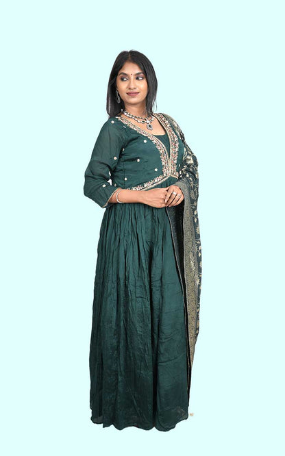 Bottlegreen Anam Gown