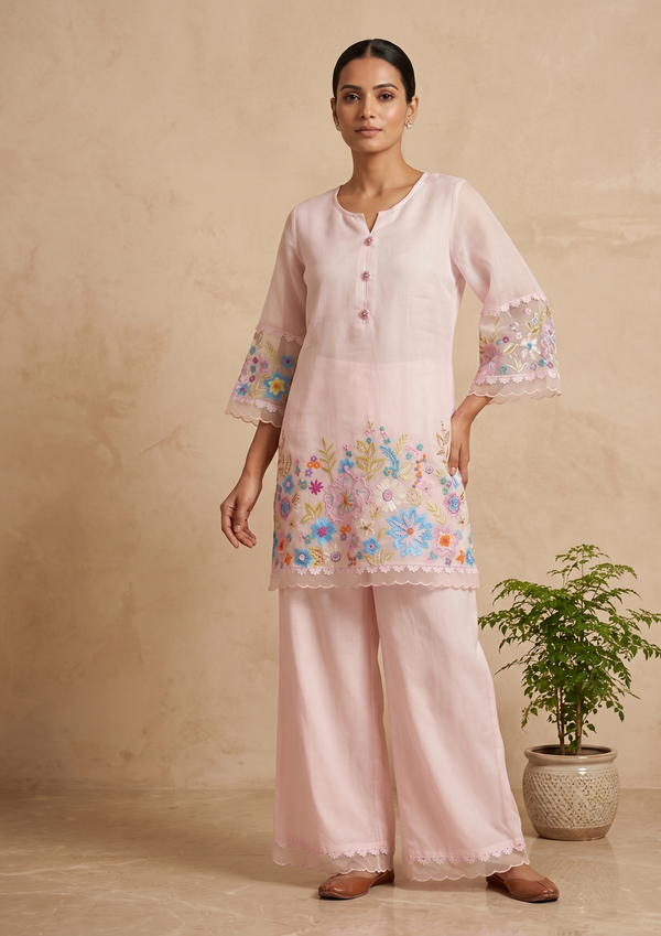 Stylish Pink Co-Ord Set for Women