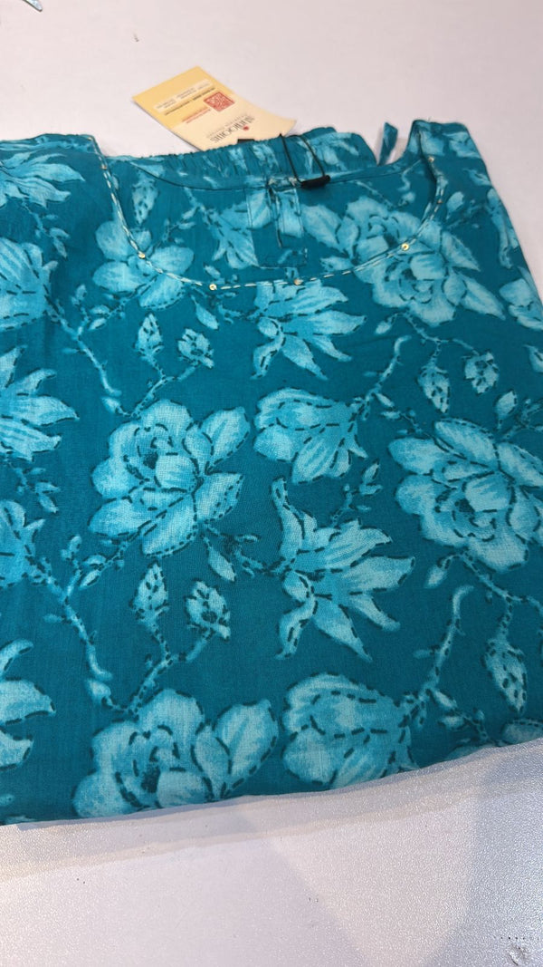 Blue Gia Kurta Bottom