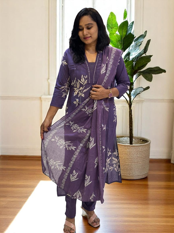 Best cotton women suit set 