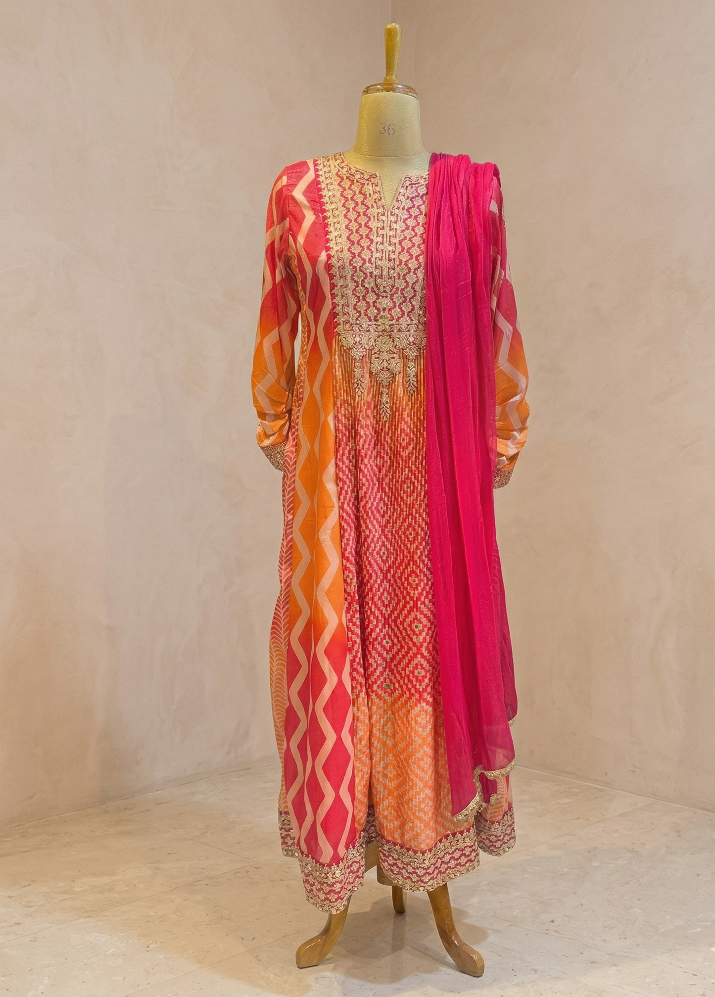 Neelu Pink Gown